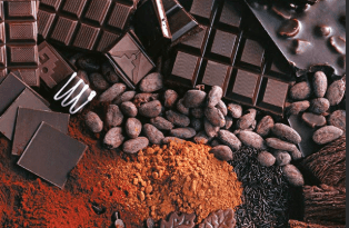 image de chocolat pour illustrer l'origine du chocolat
