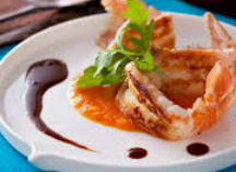 Image montrant de la langouste au chocolat qui est une des recttes salées